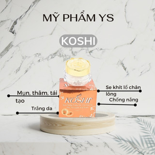 Kem koshi ức chế mụn thâm sâu bên trong, trắng da
