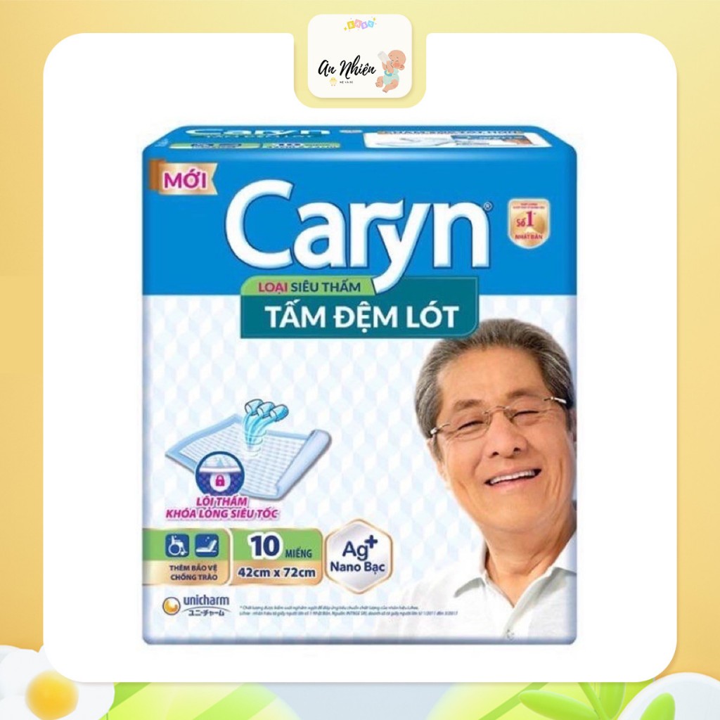 Tấm lót đệm Caryn,tấm lót sản dịch cho mẹ sau sinh kích thước 42cm x 72cm