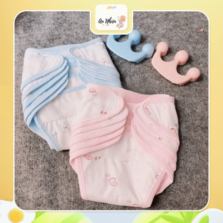 Tã dán mặc bỉm / quần mặc bỉm cho bé set 10 cái size 3-9kg