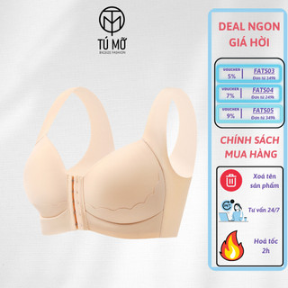 Áo Ngực Bigsize Tú Mỡ Không Gọng Thoáng Mát Đệm Mỏng Bản To Size Đến 100kg Giúp Nâng Đỡ Chống Chảy Xệ AN003