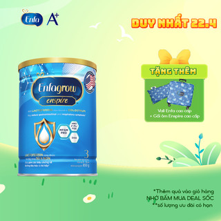 Sản phẩm dinh dưỡng Enfagrow Enspire 3 - 850G dành cho trẻ từ 2-6 tuổi