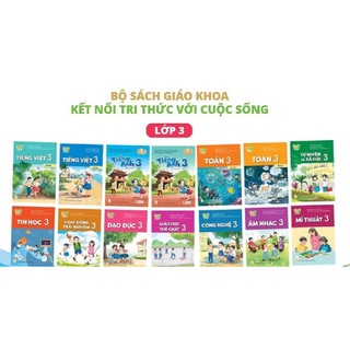 Sách - Bộ Sách Giáo Khoa + Sách Bài Tập Lớp 3 (Bán lẻ) - Chương Trình Kết Nối Tri Thức Với Cuộc Sống