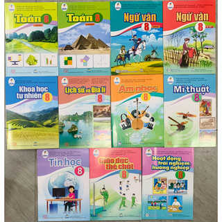 Sách - Bộ Sách Giáo Khoa + Sách Bài Tập Lớp 8 (Bán lẻ) - Chương Trình Cánh Diều