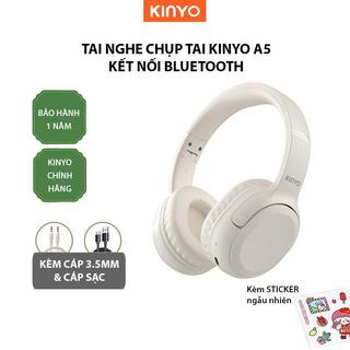 Tai Nghe Bluetooth KINYO A5, Kết Nối Không Dây, Có Thể Gập Lại, Cho Văn Phòng, Nghe Nhạc