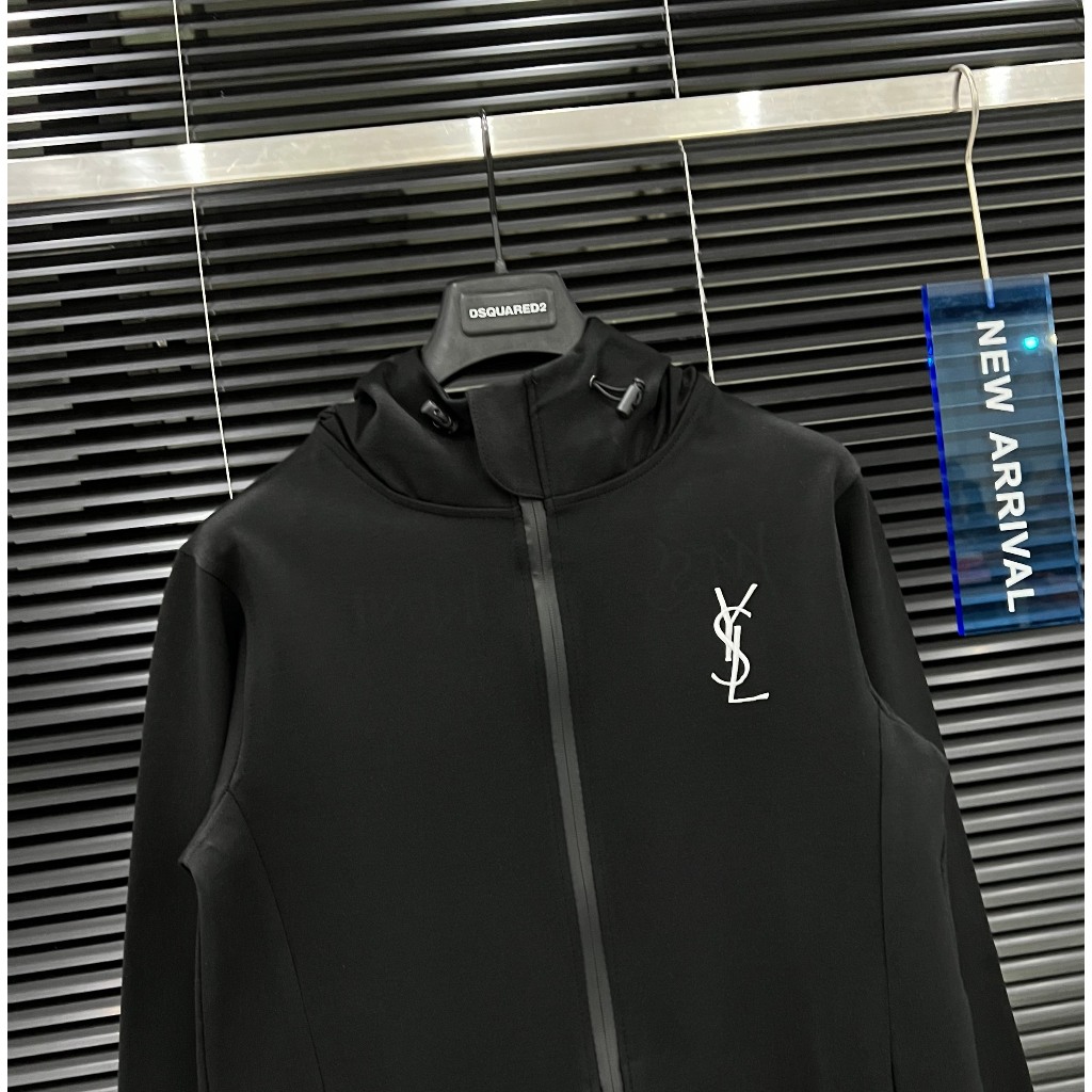 🔥Hot🔥Áo chống nắng Saint Laurent thêu chữ thiết kế hot trend Nam nữ New 2024