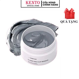 Mặt nạ đất sét HOBEBAR 55g làm sạch sâu se khít lỗ chân lông loại bỏ mụn đầu đen hiệu quả và làm khô vết nhân mụn mask