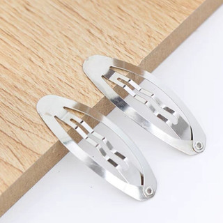 Set 5c phôi kẹp bầu, kẹp elip cài tóc làm kẹp tóc handmade h83