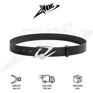 (Có sẵn) AOE STUDIO - Thắt lưng nam nữ Y2K dây nịt chất da PU cao cấp hình chim ưng phong cách unisex