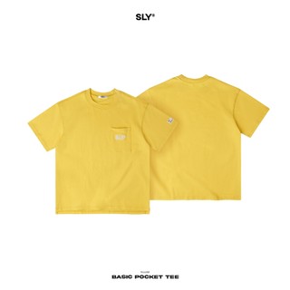 Áo thun cổ tròn SLY Basic Pocket Tee 3 màu