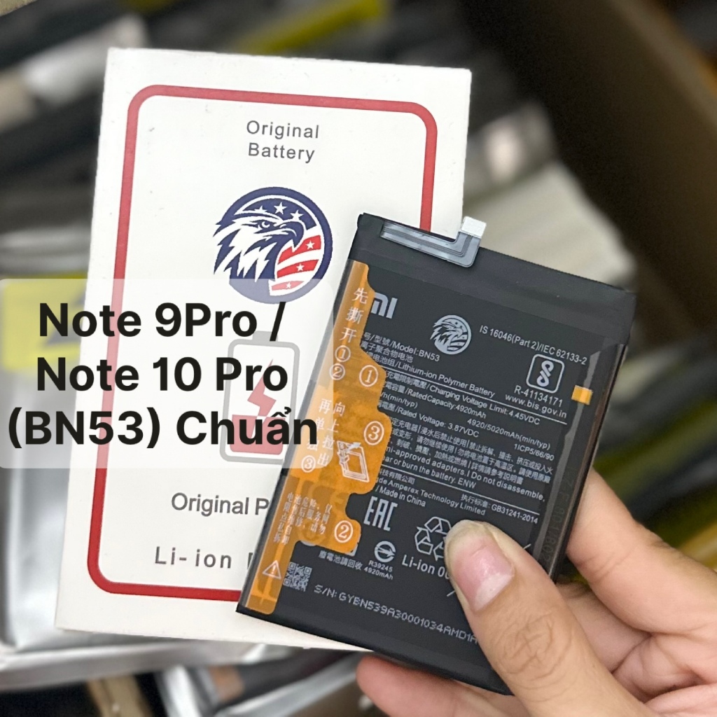 Pin Xiaomi BN53 / Redmi Note 9 Pro / Redmi Note 10 Pro / Redmi Note 9Pro / Redmi Note 10Pro