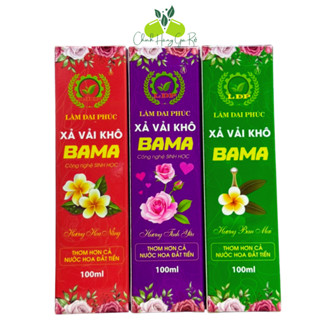 [Combo 3 Chai] Xả Vải Khô, Xịt Thơm Quần Áo, Xịt Thơm Đa Năng BAMA Lâm Đại Phúc