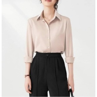 Áo sơ mi lụa cao cấp H33RIN siêu đẹp nhiều màu