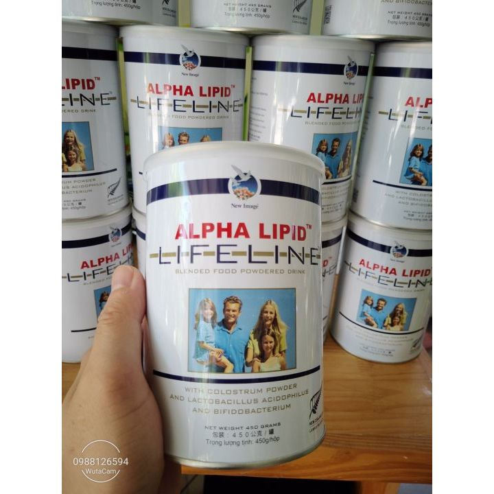 mua 3 tặng 1 Sữa non Alpha Lipid Lifeline 450g từ New Zealand TPCN360 (Hàng Chuẩn) 2026 zgfgdf