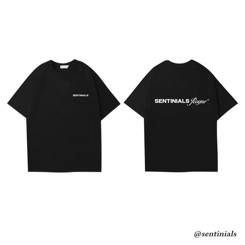 SENTINIALS REGULAR OVERSIZED TEE áo thun cổ tròn form rộng