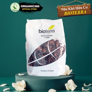 Nho khô hữu cơ bioterra organic sun-dried sultana raisin 100g 200g 500g 1kg
