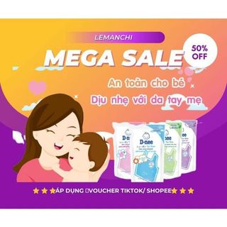 Nước giặt Dnee dạng túi 550ml