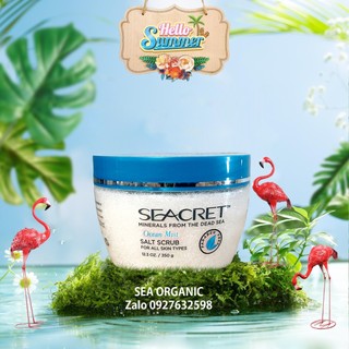 [CHÍNH HÃNG] MUỐI TẮM THÔ TẨY TẾ BÀO CHẾT SEACRET SALT SCRUB OCEAN MIST