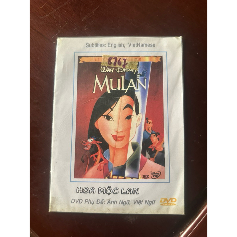 Dvd Phim Hoạt Hình Hoa Mộc Lan