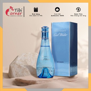 Nước Hoa Davidoff Cool Water Woman EDT 100ml l Nước hoa nữ chính hãng fullsize