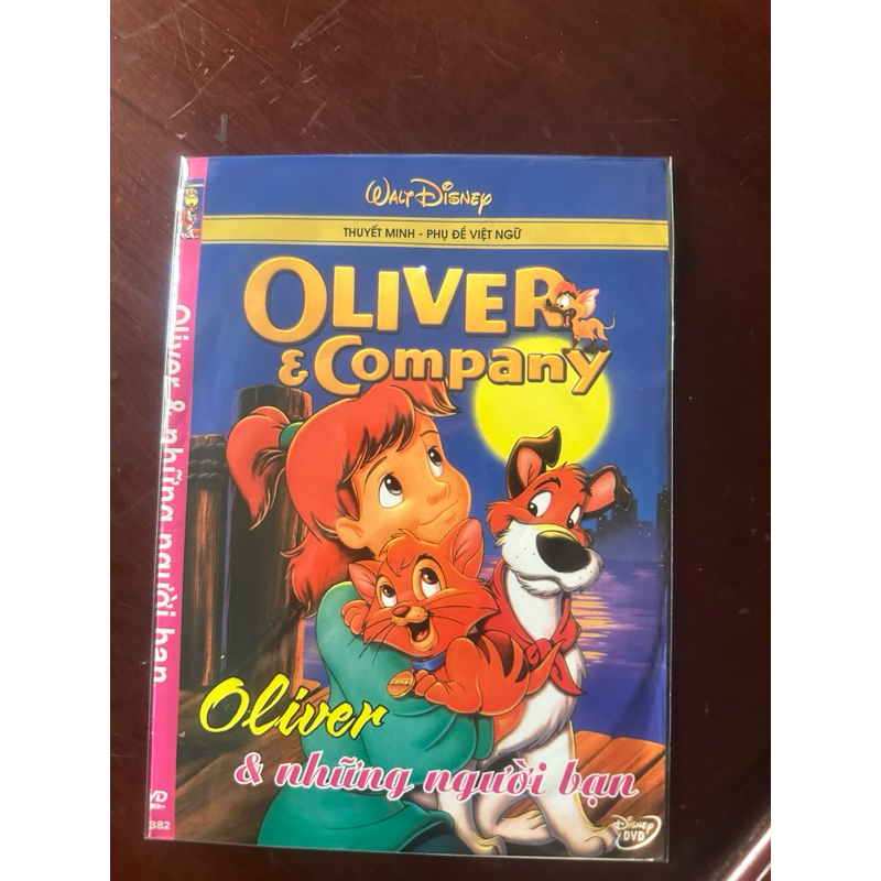 Dvd Phim Hoạt Hình Oliver Và Những Người Bạn