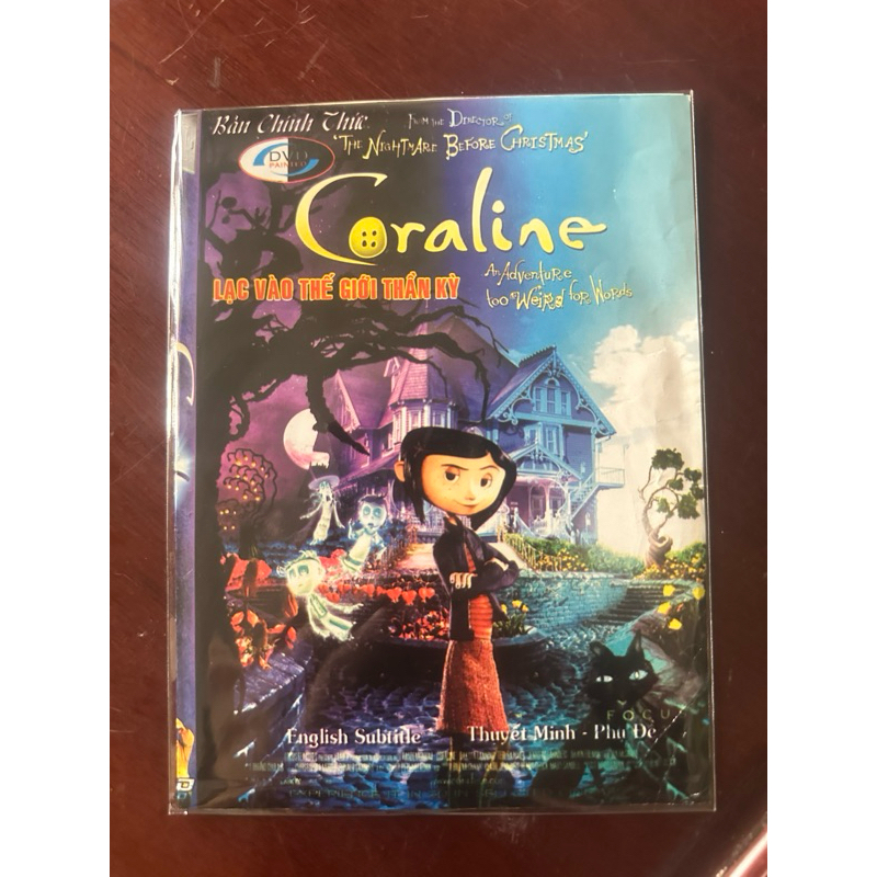 Dvd Phim Hoạt Hình Coraline