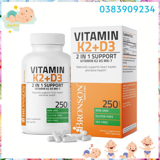 Vitamin K2 + D3 Bronson Mỹ