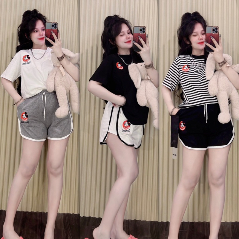 Bộ đùi mickey ảnh thật