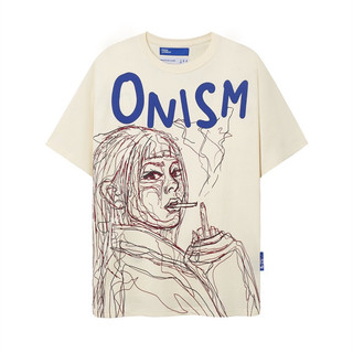 [PASS NEWTAG ONISM CHÍNH HÃNG] Áo thun unisex Sadder màu nude - Basic tee Onism SIZE 3