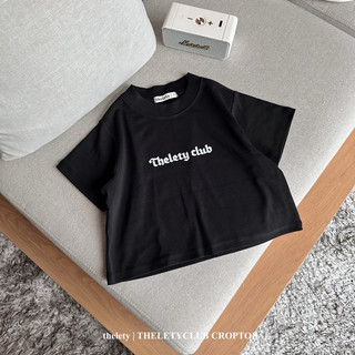 𝐭𝐡𝐞𝐥𝐞𝐭𝐲 | Áo Thun Croptop THELETYCLUB