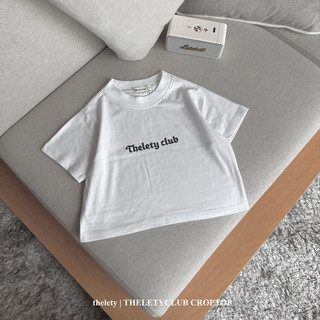 𝐭𝐡𝐞𝐥𝐞𝐭𝐲 | Áo Thun Croptop THELETYCLUB