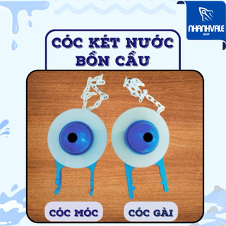 Cóc két nước bồn cầu / cóc bệt thay thế cho bồn cầu có 2 loại gài và móc