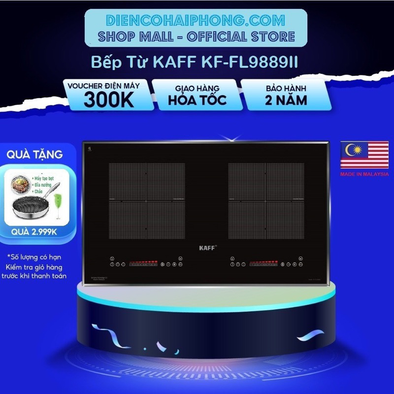 Bếp từ đôi KAFF KF-FL9889II