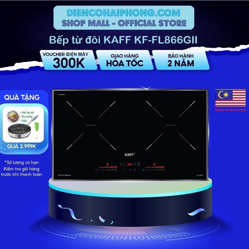 Bếp từ đôi KAFF KF-FL866GII