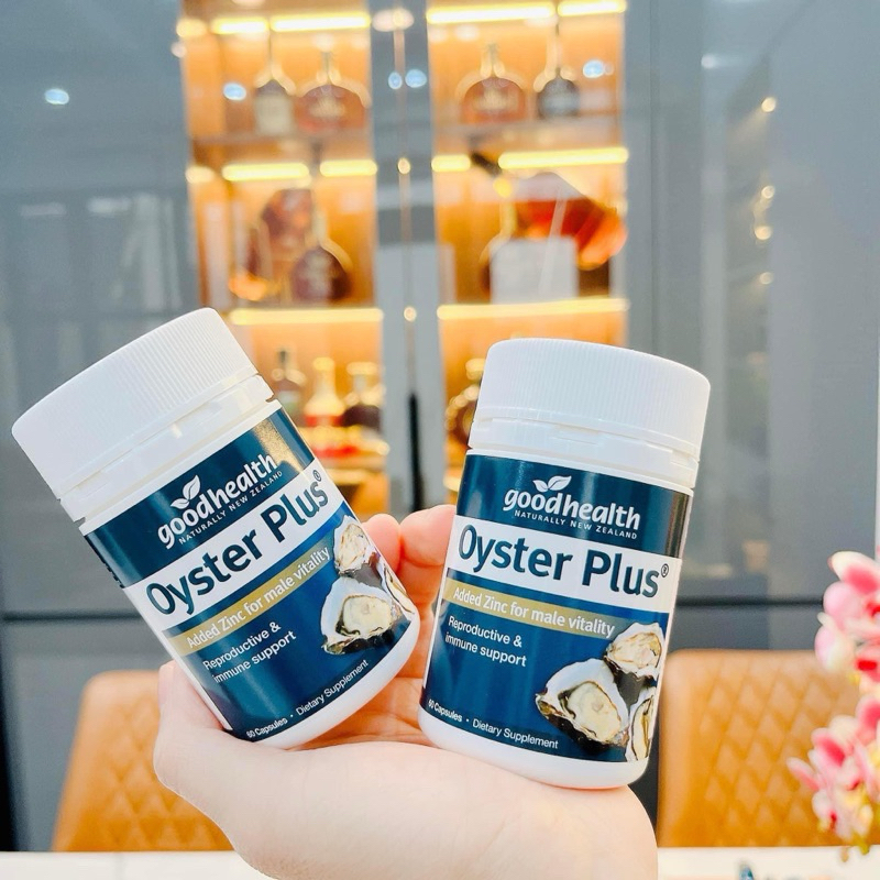 Tinh chất hàu New Zealand Good Health Oyster Plus 60v (Hàu lùn)