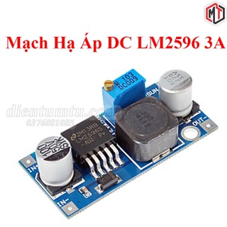 Mạch giảm áp dc lm2596 3a