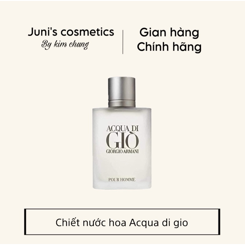 Chiết acqua di gio 10ml