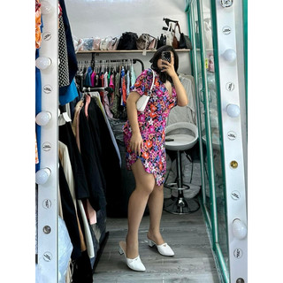 [virusplussize] Sale outlet - Đầm DOROTHY cổ V đắp chéo(dorothydh)