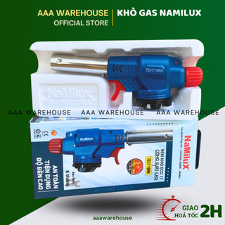 Đầu khò gas namilux chuyên dụng , tự động đánh lửa, khò lửa bình gas mini