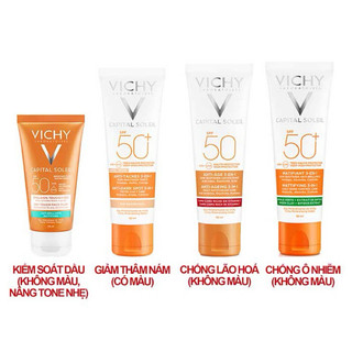 Kem chống nắng vichy capital soleil spf50+ 50ml