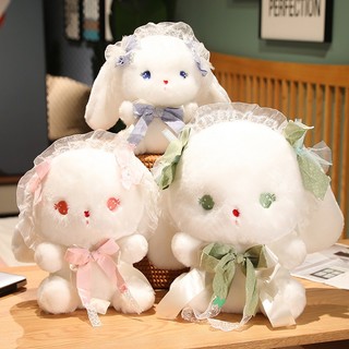 Gấu bông thỏ trắng lolita cao cấp