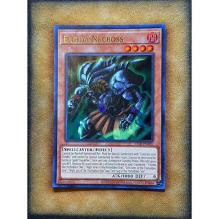 mã cổ DCR Ultra rare [ Dưa Hấu Yugioh ] Lá bài thẻ bài Exodia Necross - Tặng bọc bài nhựa bảo quản