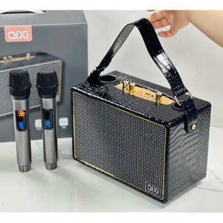 Loa Bluetooth Karaoke SK2036 Bản Cao Cấp Nhất Kèm 2 Micro Không Dây Âm Thanh Siêu Hay Nghe Nhạc Bass Căng DC02 F1 STORE