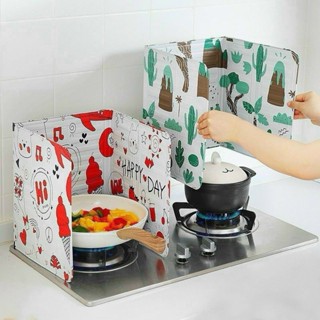 Tấm chắn dầu mỡ bếp ga in họa tiết 3D cao cấp, chịu nhiệt tốt an toàn cho người sử dụng