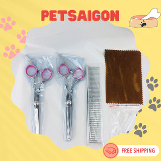 BỘ KÉO CHUYÊN DỤNG CẮT TỈA LÔNG CHO CHÓ MÈO