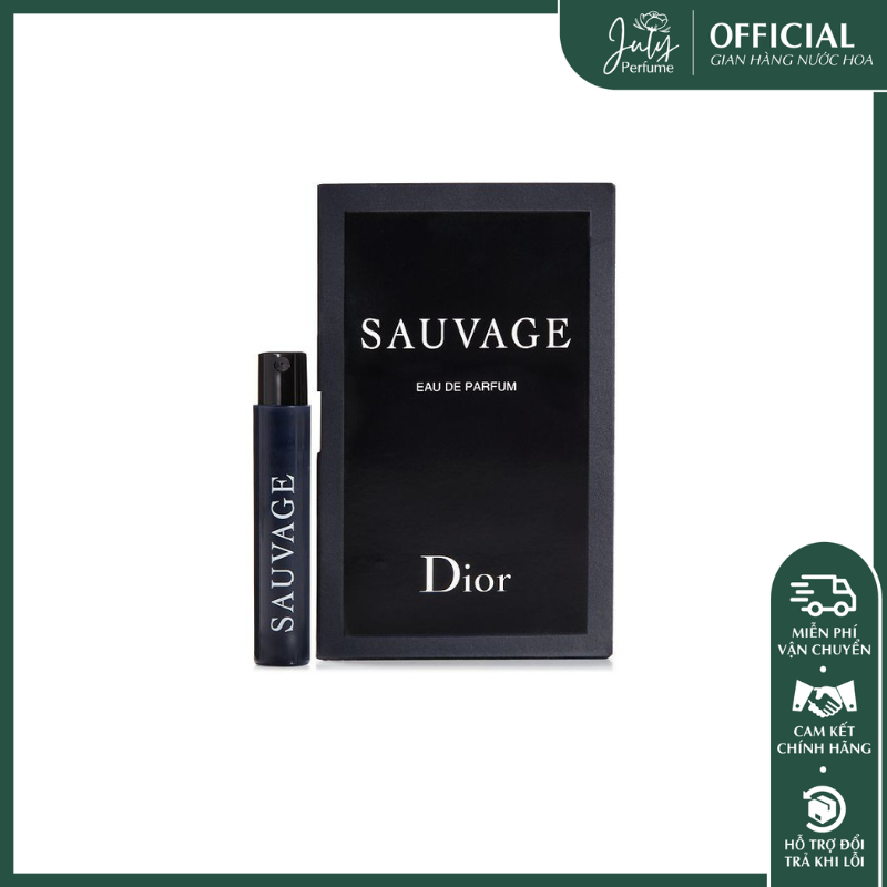 Vial nước hoa Nam 𝐃𝐈𝐎𝐑 Sauvage 1ml EDT - EDP - Parfum