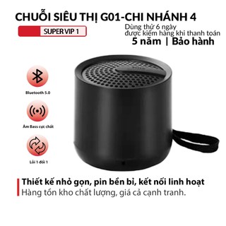 Loa bluetooth siêu nhỏ dễ thương ws-301 bass vòm kèm dây treo và cáp sạc bảo hành 12 tháng