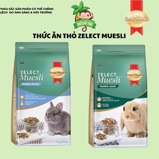 Thức ăn thỏ, bọ - Cỏ nén thỏ Muesli Smart Heart dinh dưỡng giành cho các loại thỏ lớn và nhỏ.