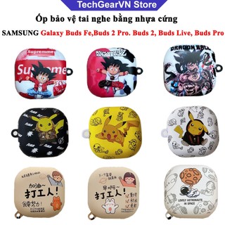 [Buds 2 Pro] Ốp nhựa cứng hoạt hình Kute các loại Samsung Galaxy Buds 2 Pro/Buds 2/Buds FE