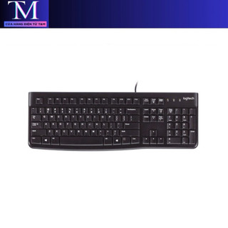 Bàn phím máy tính có dây Logitech K120 - Hàng chính hãng