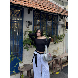 ( MUA 1 QUẦN TẶNG KÈM 2 NƠ-NƠ CÓ THỂ THÁO RỜI) QUẦN DA CÁ FORM RỘNG UNISEX CÓ CHỐNG TIA UV ( Q2 )